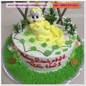 Bánh Sinh Nhật Con Khỉ Tuổi Thân - T47